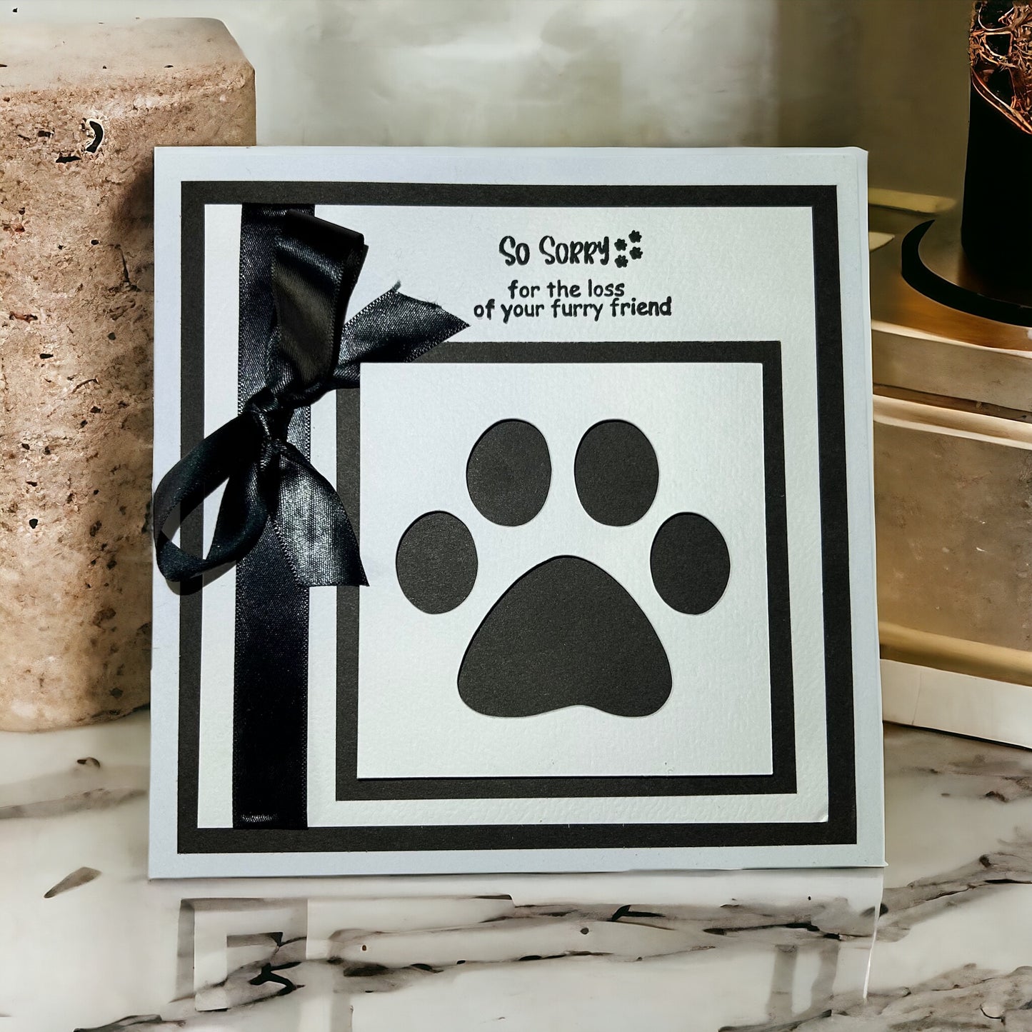 Pet loss sympathy card